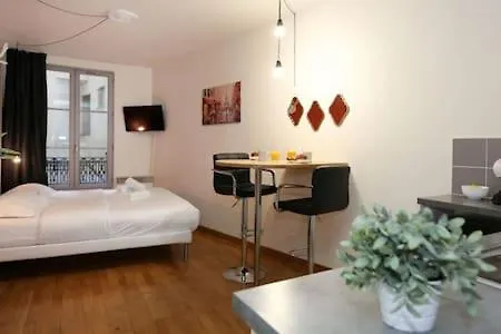 101 - Studio Confortable Avec Kitchenette Paris 5 - Flat-Guest 0*,